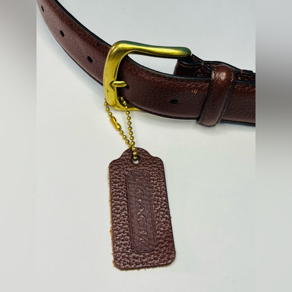 Coach Belt, brown, with hangtag, made in Costa Rica - Picture 1 of 5